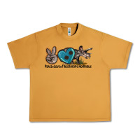 Peanut Butter peace love triceratops horridus Urban Heavy Tee - LillyAllenDesigns