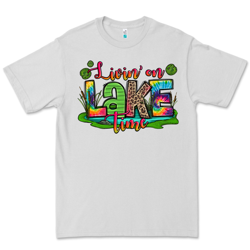 Living On Lake Time Premium Tee by Zillion Design Studio | Teevron