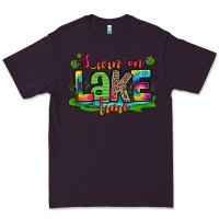 Plum living on lake time Premium Tee - Zillion Design Studio