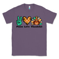 Lavender peace love thankful turkey Classic Tee - Jasminsmagicworld