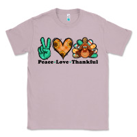 Lilac peace love thankful turkey Classic Tee - Jasminsmagicworld