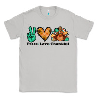 Moon Dust peace love thankful turkey Classic Tee - Jasminsmagicworld