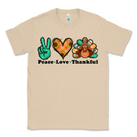 Mushroom peace love thankful turkey Classic Tee - Jasminsmagicworld