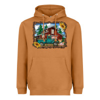 Meerkat western barn with farm animals Heavyweight Hoodie - RanaPortraitStore