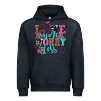 Navy love more worry less olivia Urban Hoodie - OliviaCreatesArt