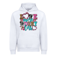 White love more worry less olivia Urban Hoodie - OliviaCreatesArt