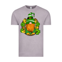 Vintage Zinc st patricks day gnomes horseshoe shamrock gold Vintage Tee - Artiststas