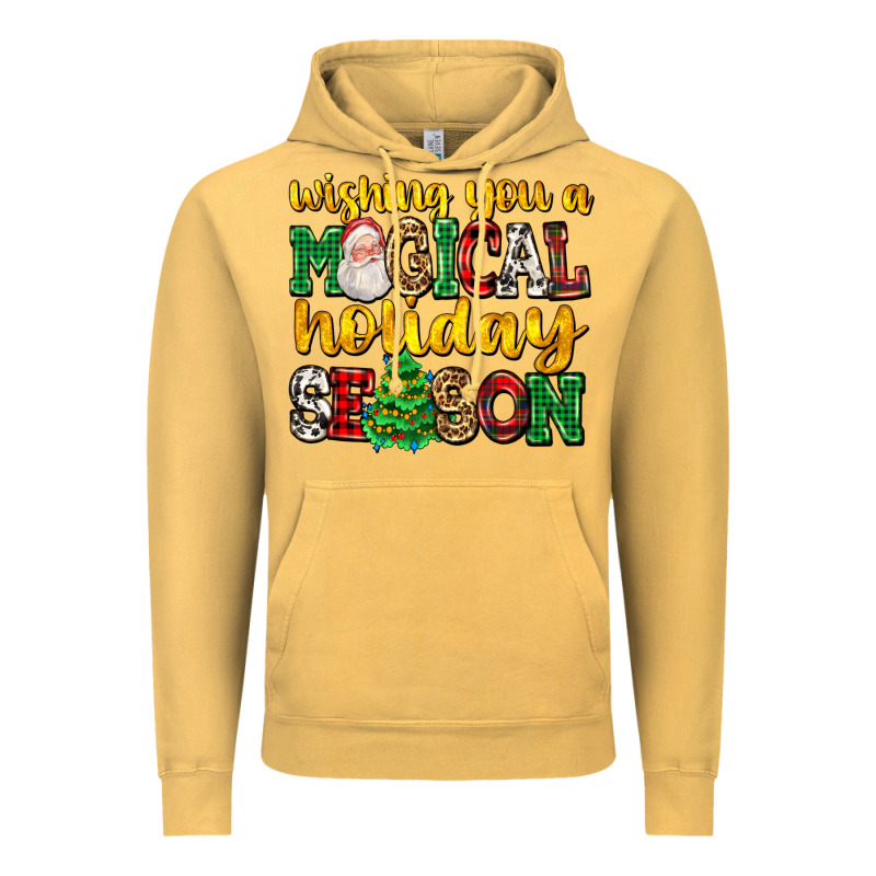 Wishing You A Magical Season Vintage Hoodie by AdoDesignShop | Teevron