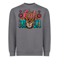 Storm Western Cat Mom Heavyweight Sweatshirt - LillyAllenDesigns