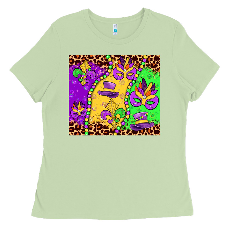 Mardi Gras Ladies Tee by JahusDesignShop | Teevron