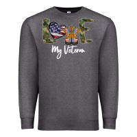 Charcoal Heather My Veteran Premium Sweatshirt - Bettercallsaul