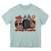 Arona with god all things are possible Heavy Core Tee - Zillion Design Studio