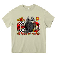 Mossy with god all things are possible Heavy Core Tee - Zillion Design Studio