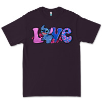 Plum love stitch Premium Tee - Zillion Design Studio