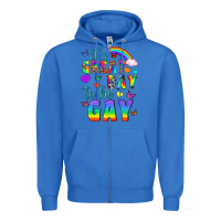 True Royal Western It's Great Day To Be Gay Zipper Hoodie - BundleAndBundleShop
