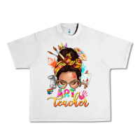 Lunar Rock art teacher messy bun Urban Heavy Tee - NancyCooperArtShop
