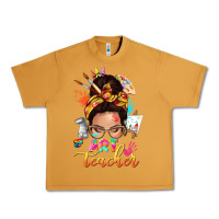 Peanut Butter art teacher messy bun Urban Heavy Tee - NancyCooperArtShop