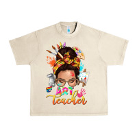 Sandshell art teacher messy bun Urban Heavy Tee - NancyCooperArtShop