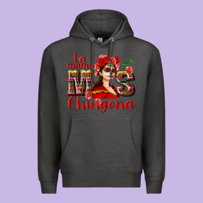 La Mama Mos Chingona Premium Hoodie Designed By Nancycooperartshop