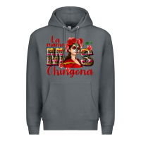 Rock La mama mos Chingona Premium Hoodie - NancyCooperArtShop