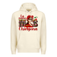 Sandshell La mama mos Chingona Premium Hoodie - NancyCooperArtShop