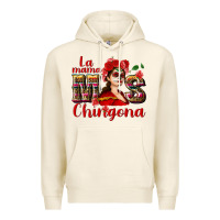 Tofu La mama mos Chingona Premium Hoodie - NancyCooperArtShop