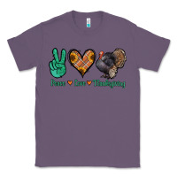 Lavender peace love thanksgiving Classic Tee - Jasminsmagicworld
