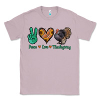 Lilac peace love thanksgiving Classic Tee - Jasminsmagicworld