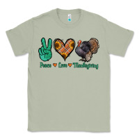 Matcha peace love thanksgiving Classic Tee - Jasminsmagicworld