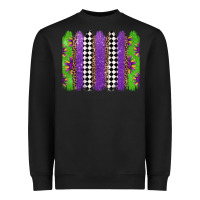 Black mardi gras brushstrokes Heavyweight Sweatshirt - Jasminsmagicworld