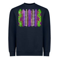 Navy mardi gras brushstrokes Heavyweight Sweatshirt - Jasminsmagicworld