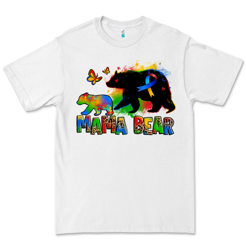 Mama Bear Autism Premium Tee by Zillion Design Studio | Teevron