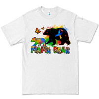 White mama bear autism Premium Tee - Zillion Design Studio