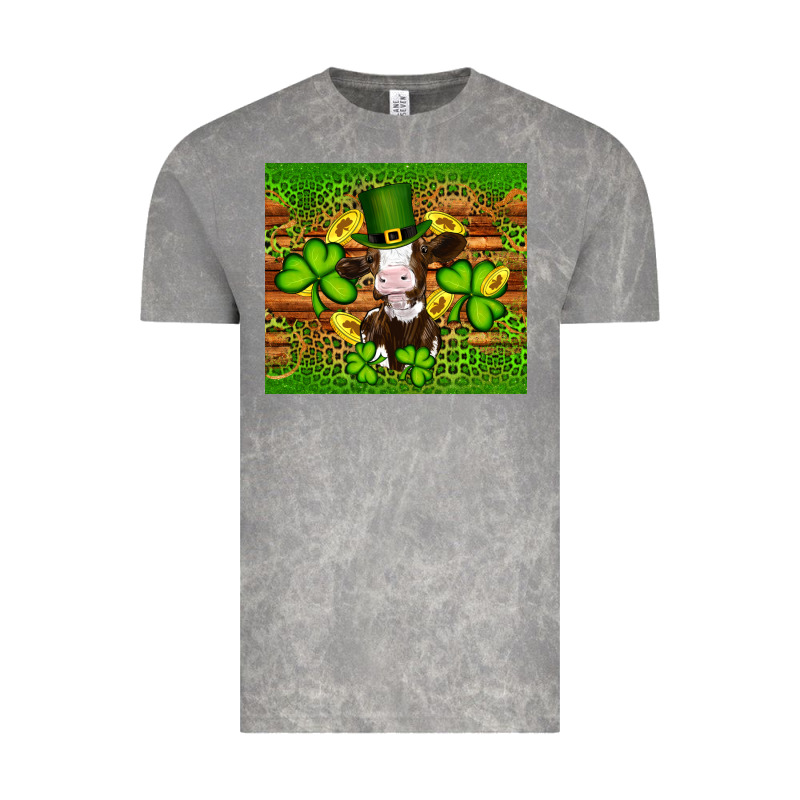 St Patricks Day Cow Vintage Tee by Artiststas | Teevron