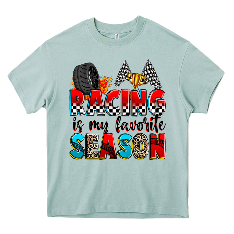 Racing Is My Favorite Season Heavy Core Tee by Zillion Design Studio | Teevron