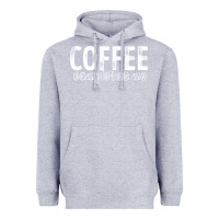 Heather Grey Coffee Completes Me Heavyweight Hoodie - Bettercallsaul