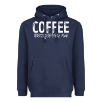 Navy Coffee Completes Me Heavyweight Hoodie - Bettercallsaul