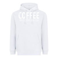 White Coffee Completes Me Heavyweight Hoodie - Bettercallsaul