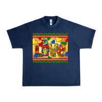 Navy love autism awareness Urban Heavy Tee - BarkalooDesign