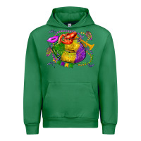 Emerald mardi gras lips olivia Urban Hoodie - OliviaCreatesArt