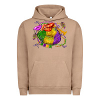 Pigment Burro mardi gras lips olivia Urban Hoodie - OliviaCreatesArt