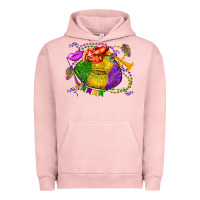 Pigment Salmon mardi gras lips olivia Urban Hoodie - OliviaCreatesArt