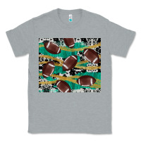 Heather Grey western football Classic Tee - AdoDesignShop