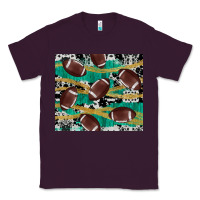 Plum western football Classic Tee - AdoDesignShop