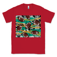Red western football Classic Tee - AdoDesignShop