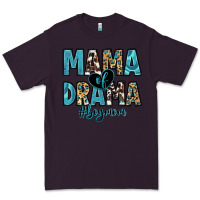 Plum mama of drama boy mom Premium Tee - Zillion Design Studio