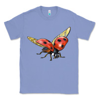 Colony Blue Ladybug Flying Classic Tee - LillyAllenDesigns