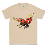Mushroom Ladybug Flying Classic Tee - LillyAllenDesigns