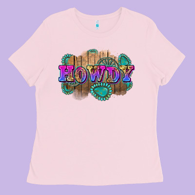 Howdy Ladies Tee Designed By Zillion Design Studio