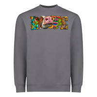 Storm Western Love Simmental Cow Heavyweight Sweatshirt - LillyAllenDesigns